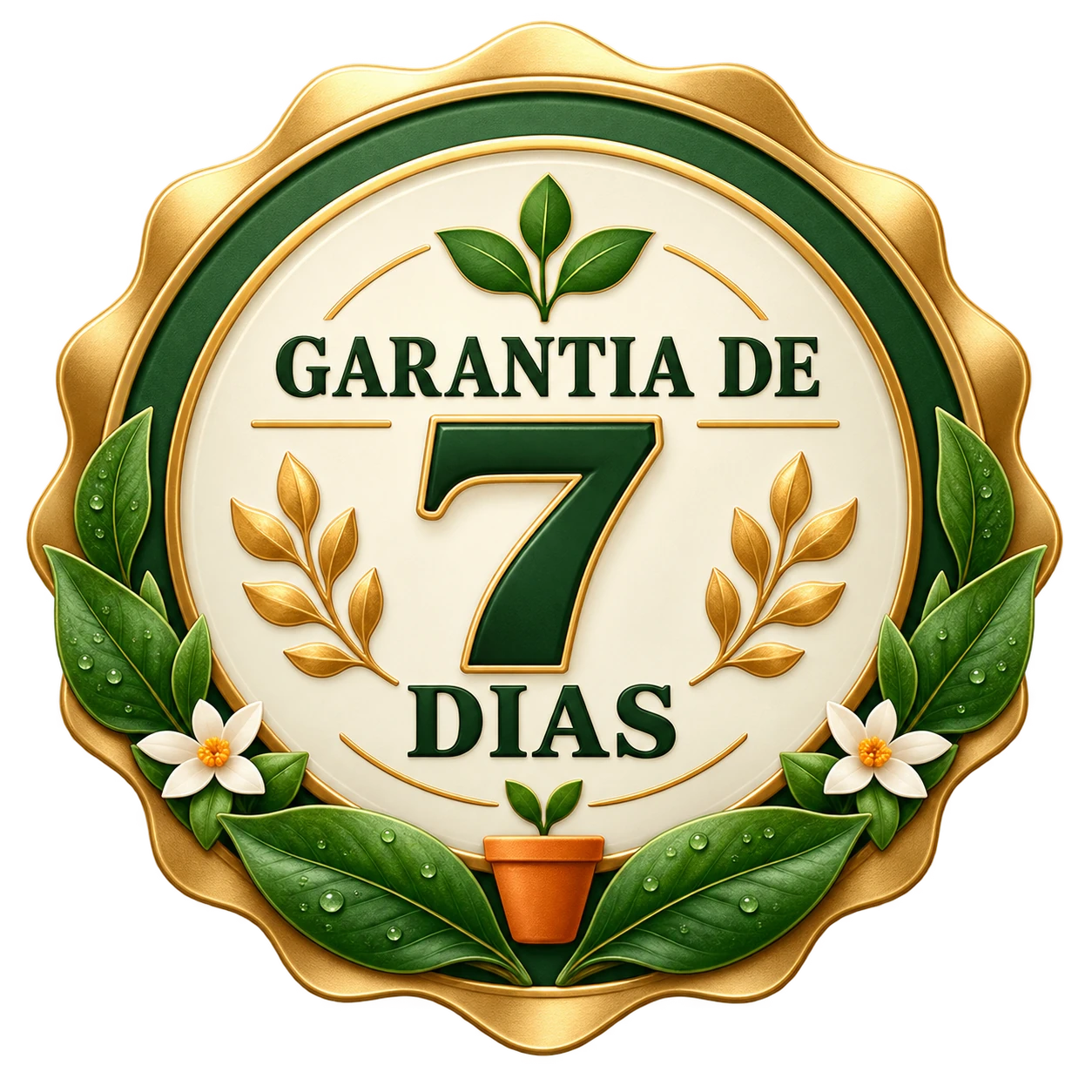 Adubação em Casa — garantia incondicional de 7 dias
